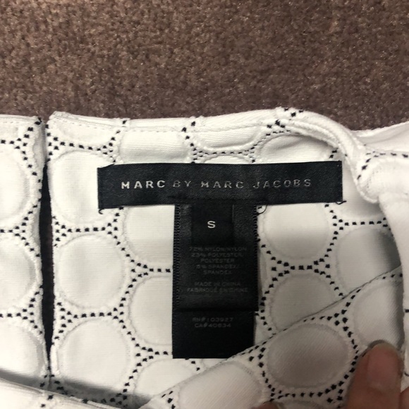 Marc by Marc Jacobs white short sleeve dress - Picture 2 of 4